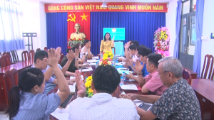 Ủy ban MTTQ Việt Nam xã Thống Nhất tổ chức Hội nghị hiệp thương lần 3