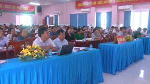 Hội nghị tập huấn nghiệp vụ ngày bầu cử đại biểu Quốc hội khóa XVI và đại biểu Hội đồng nhân dân các cấp, nhiệm kỳ 2026 – 2031, cho các lực lượng trực tiếp phục vụ ngày bầu cử trên địa bàn xã.