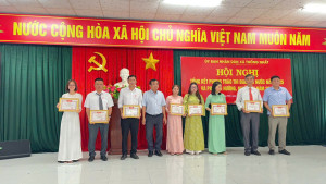 Xã Thống Nhất Hội nghị tổng kết phong trào thi đua, khen thưởng năm 2025.