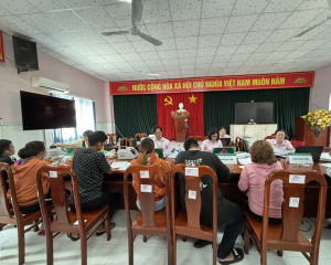 Ngân hàng Chính sách xã hội Thống Nhất đã thực hiện phiên giao dịch tại điểm giao dịch Gia Tân 1 để phục vụ cho người dân trên địa bàn