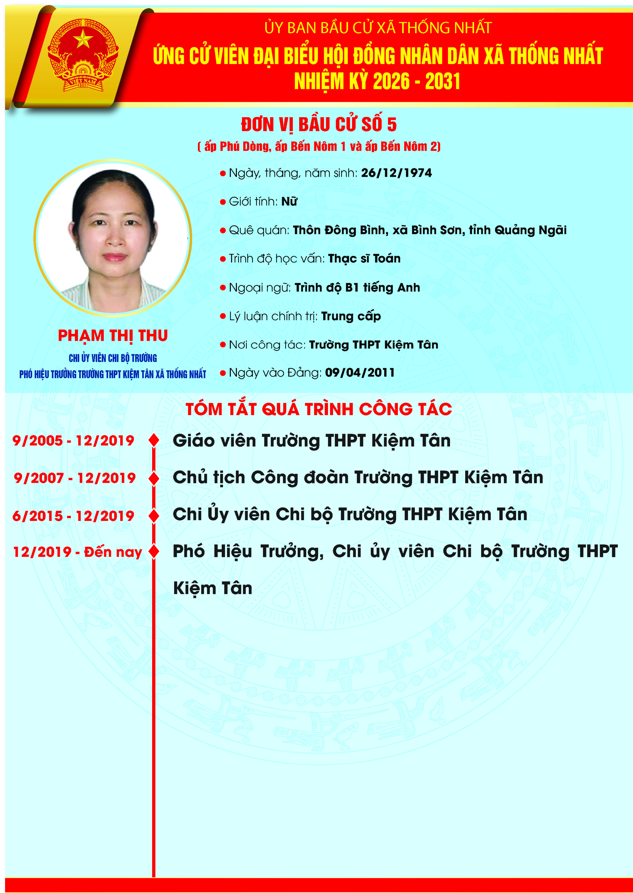 PHẠM THỊ THU